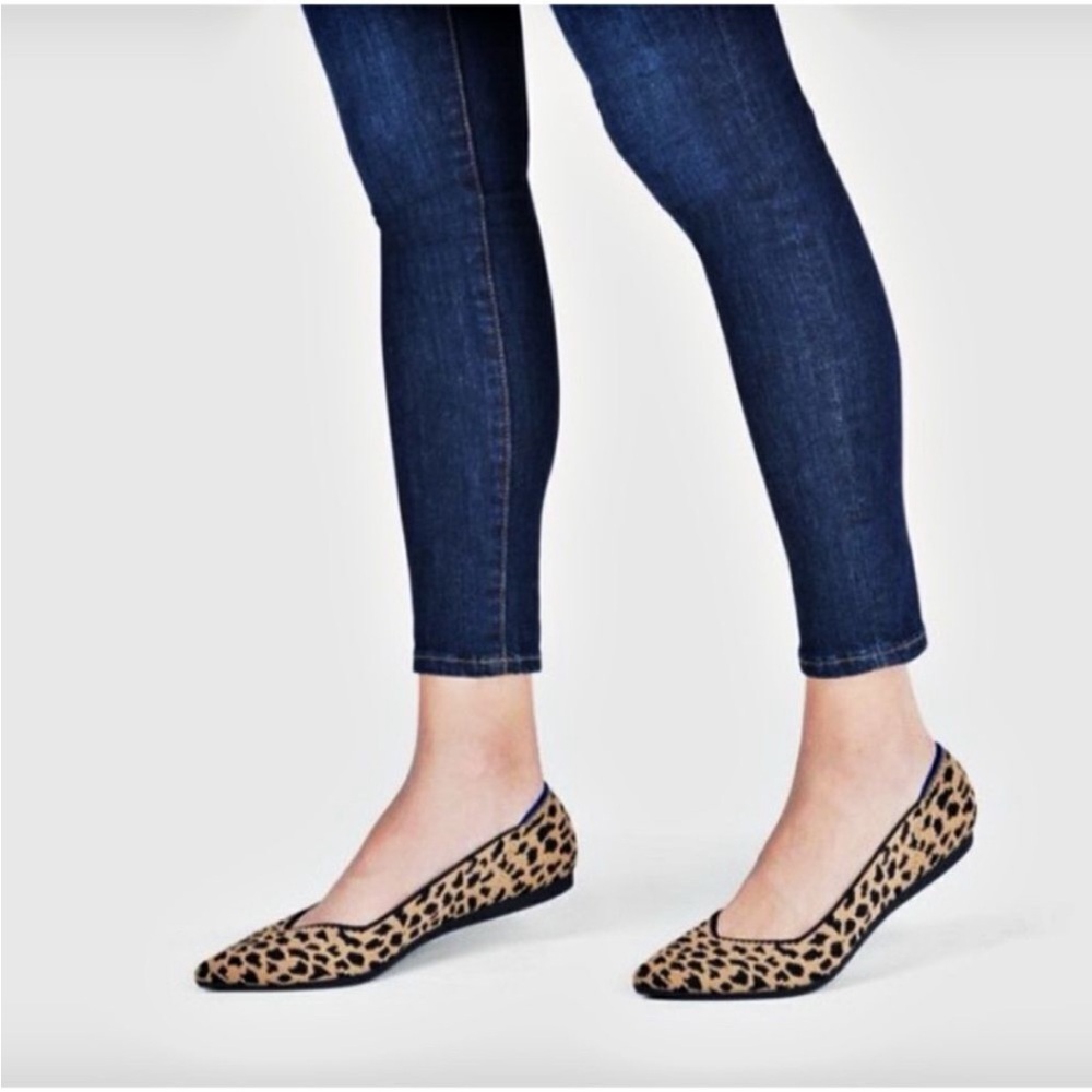 Rothy's Leopard Print Flats